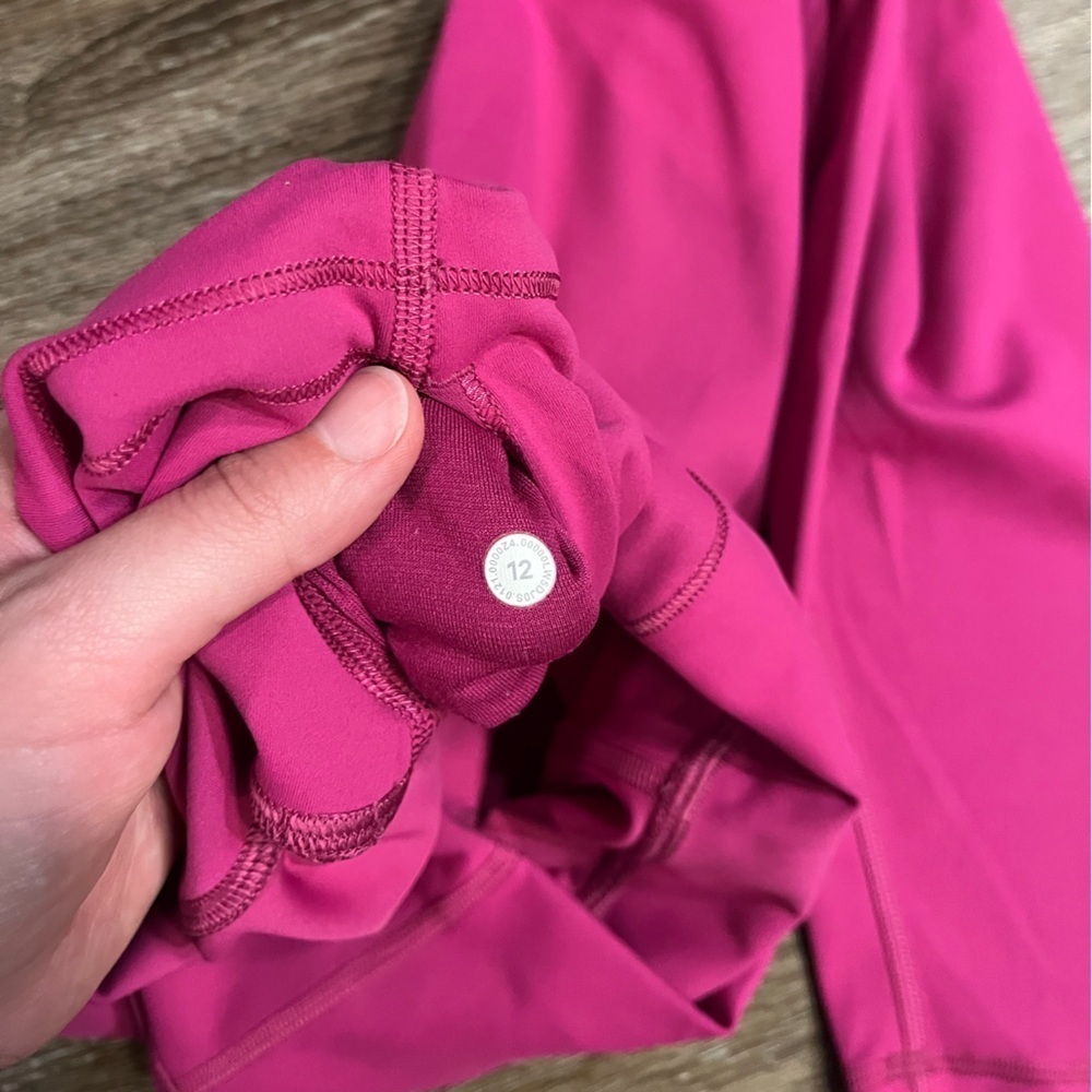 Lululemon Wunder Train High-Rise Tight 28" in Ripened Raspberry Size 12 - Picture 9 of 9